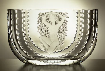 Vaso Flora, 1937 (vidro transparente)